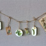 ボタニカル⚘アロマワックスサシェのガーランド