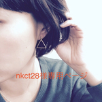 キラキラ△イヤリング