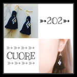 202☺︎ミニミニ♡タッセル♡オルテガ♡ピアスorイヤリング☺︎