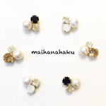 再販＊小さなビジューピアス