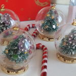 クリスマスツリードーム & スティックキャンディー　1セット