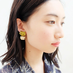 【送料無料】【1点のみ】ヴィンテージピアス・イヤリング　Amelie-303LGN