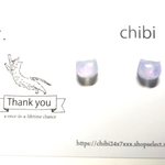 MEOW！ オーロラmini cat ピアス