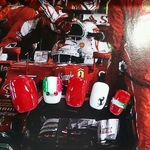 フェラーリチーム ジェルネイル