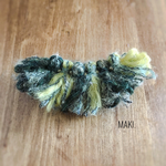 《再販》タッセル✳︎バレッタ/Green Yellow