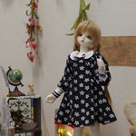 レトロワンピース(40cmドール用)