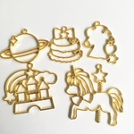 3個セット ゆめかわタイプ レジン枠 セッティング 空枠