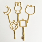 3個セット ステッキタイプ レジン枠 セッティング 空枠