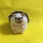 羊毛フェルト ハリネズミ