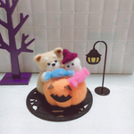 羊毛フェルト ハロウィン柴犬ちゃん➁