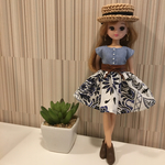 リカちゃん サッシュベルト コーデワンピ