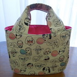 [お約束の品]　デイリートート　フェイス　白