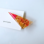 triangular clip...la flaque...apple tea/apres la pluie