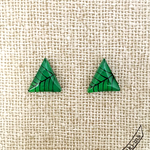 三角の葉っぱ〜イヤリング&ピアス〜
