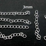 チェーン 4.0～5.5cm　白銀色30本