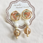 金箔入り大ぶりearring