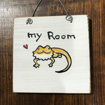 フトアゴヒゲトカゲサイン お名前入れ可