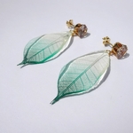 Green Gradation Leaf Pierce