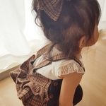 【 限定１着！】size80～90cm♡秋冬物フリルサロペット