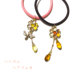 ハニカムヘアゴム＊