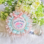 【Rm56】Flower double lace maternity