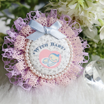 【Rm56】Flower double lace maternity