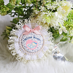 【Rm56】Flower double lace maternity