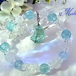 【Mさまのお品】♡宝石質アクアマリ&月の妖精 ♡ パワーストーン＊