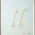 swing pearl（ノンホールピアス）