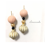  No.B012 上品で大人可愛い❁⃘アンティークピアス