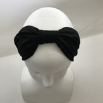 ベルベットblackのリボンターバン