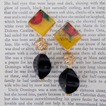 VintageBeadsEarrings"BK