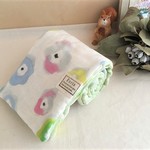 ８重ガーゼマフラーフェイスタオル*北欧調水彩flower*pastel*再販