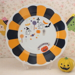ハロウィン🎃スカラップリムプレート「ポーセラーツ」
