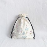 フリルのコップ袋　バレリーナ　アイボリー
