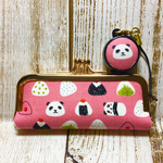 がま口印鑑ケースおむすびパンダ🐼