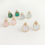 雫のオーロラ ピアス*イヤリング*