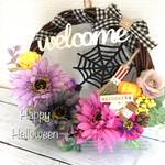 ハロウィン☆welcomeリース