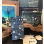 iPhone星柄デニムケース