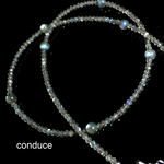 Labradorite. 天然石ラブラドライトネックレス