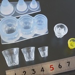 (S568)シリコンモールド　キッチン雑貨　ウォーターグラス　コップ　食器　立体 [s568] 