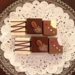 (再)かじりかけチョコのバレッタ