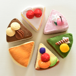 ₊‧✩︎ふわふわケーキおままごと〈6個セット〉✩︎‧₊