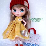 ＊ニュアンスカラーワンピースコーデ＊８点セット＊ blythe outfit＊ブライス ＊ ブライス ＊ワンピース・ブーツ・帽子＊