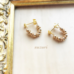 再販43❤️売れ筋✨パリジェンヌフープピアス