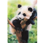 ポストカード「木の上のパンダ」