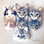 Kさま専用うちねこバッヂ