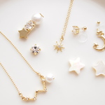 ♡lucky　bag♡ 2017auturm　星座…スタークリスタルset♡ 樹脂ノンホールピアス（イヤリング）