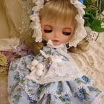 ブライスのお洋服****青薔薇*****４点セット