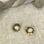 真鍮のオハナピアス